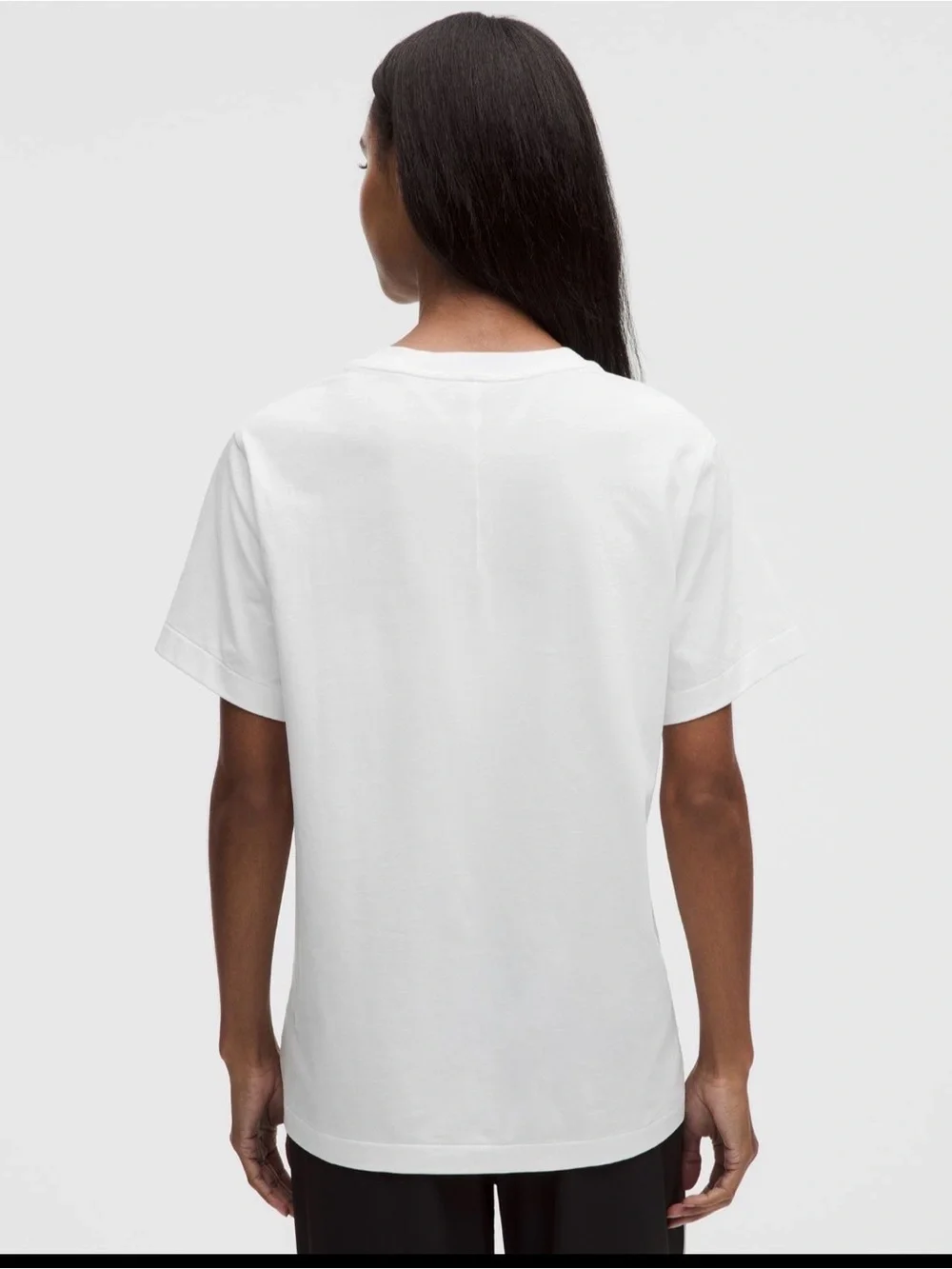 NWT lululemon All Yours Tee Color white
